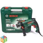BOSCH 680W 240V CORDED KEYLESS CHUCK HAMMER DRILL with MIXED DRILL BIT ACCESSORY
