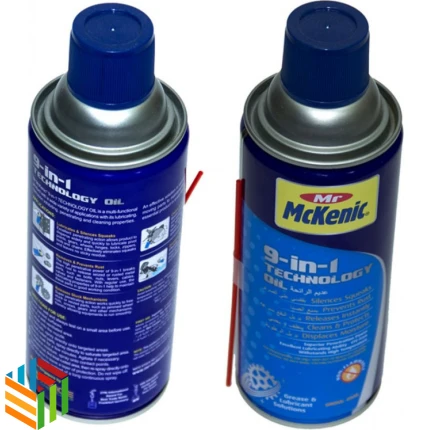 9 In 1 Technology Spray Oil Blue 450g