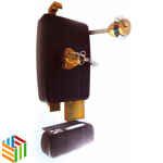 Out Pipe Steel Door Lock Brown/Gold 70millimeter