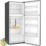 Haier Refrigerator Top Mount, 16.9 Cu.Ft./479 Ltrs, On/Off Compressor, Silver (HRF-580NS-2)