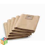 Kärcher 6.904-290 Paper Filter Bags NT 27/1 Pack of 5