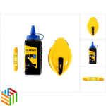Stanley STA047443 Chalk Line 30m Chalk and Level - Blue