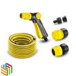 كارشر طقم خرطوم للحديقة 20متر، سماكة 1/2 بوصة مع ملحقات الري والتركيب