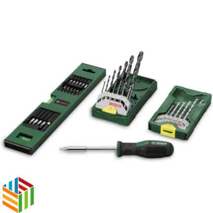 Bosch 33PCS Wall Drill Bit & Screwdriver Tool Set
