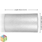 E-commerce business using bubble wrap waterproof 150cm x 80m to prepare orders for delivery