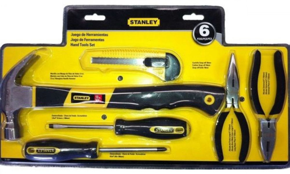 Cjd4O0k3WpBjJZ43rnSEwdiBXXp9GDjJkKVxoi0b.jpg Multi Function Tools Set 6 PCS by Stanley,70-881 - Image 1