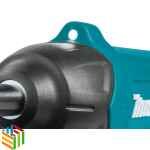 Makita DF001DW cordless screwdriver front view with led light
