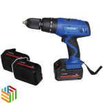 2 Speed Cordless Impact Drill Blue/Black 13millimeter