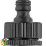 ⁦كارتشر محول صنبور قطعتين G3 / 4 مع مخفض G1 / 2⁩ - الصورة ⁦2⁩