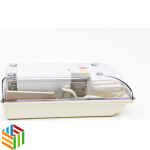 طقم مباشر وقشارة خضار وفواكة ستانلس استيل ٦ قطع