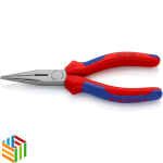 KNIPEX 25 02 160 Snipe Nose Side Cutting Pliers (Radio Pliers) black atramentize