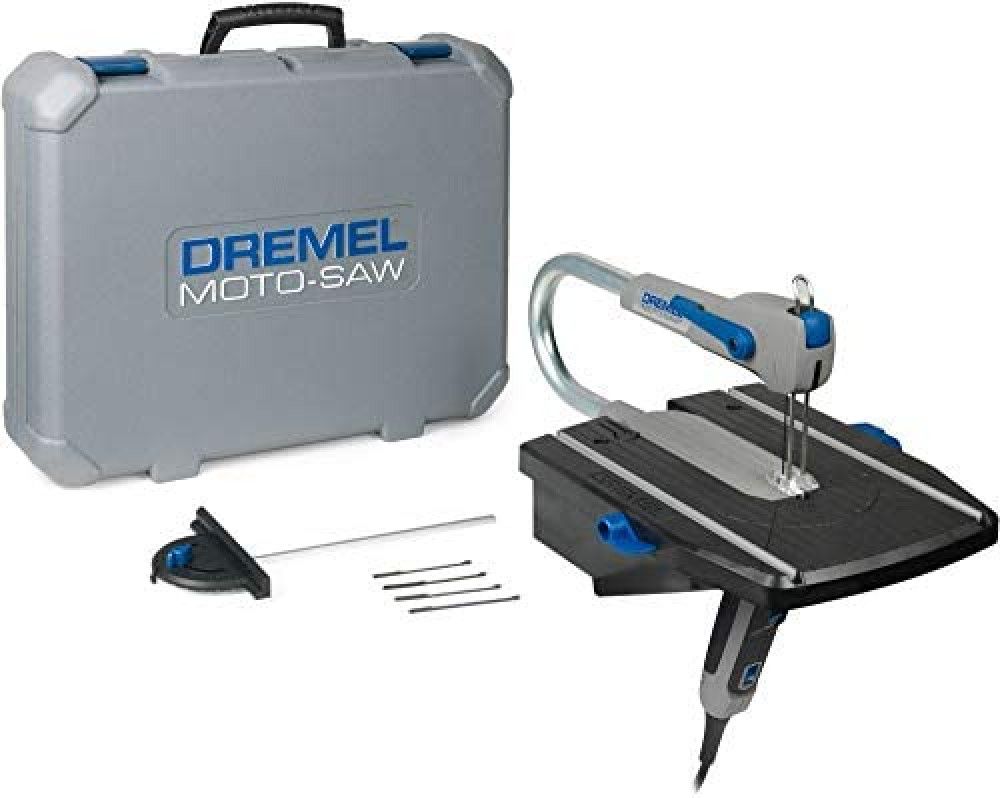 YUv4SnQAPtWciXC47qHJ4fBnP3UcVb8kmo7sDRbG.jpg Dremel Moto-Saw MS20 Electric Compact Scroll Saw Set (EU Version/EU Plug) 70 W, - Image 1