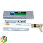 Cylindrical Mortise Door Lock Silver