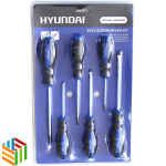 6-Piece Screwdriver Set Blue/Black/Silver