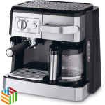 De'Longhi Combi Espresso and Filter Coffee Machine - Silver, Bco 420