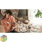 Bosch Gluey Cordless Hot Glue Pen Cupcake Pink – Portable Craft Tool for DIY Projects