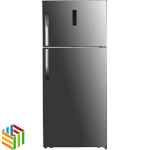 Haier Refrigerator Top Mount, 18.6 Cu.Ft./527 Ltrs, On/Off Compressor, Silver (HRF-680NS-2)