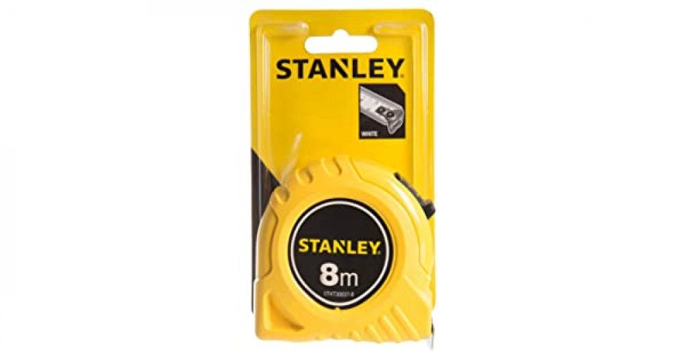 hGxvEdWf2P9ee80oaqVSwcc736ny3j7Opc3M0k7D.jpg Stanly Stht300037-8 Meter Measuring Tape, Yellow, 8 M – 25 Mm - Image 1