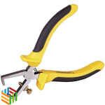 Stanley Black And Yellow Dynagrip Wire Stripper Pliers, 0-84-075