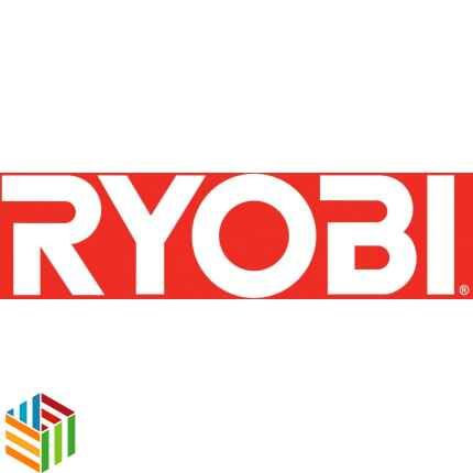 Ryobi logo featuring bold, uppercase letters in a modern, clean style.