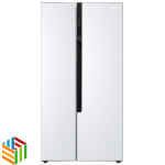 Haier Refrigerator Side by Side, 19.8 Cu.Ft./560 Ltrs, Inverter Compressor, White (HRF-718DW)