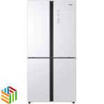 Haier Refrigerator 4-Door, 17.8 Cu.Ft./503 Ltrs, Inverter Compressor, White (HRF-550WG)