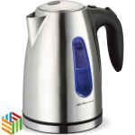 HactC Kettle 1.7 Liter, Steel, 1850-2200W- 2263