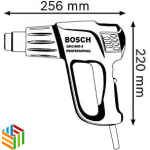 مسدس حراري GHG-500 متعدد السرعات من بوش - الصورة 4