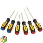 Stanley 6 Piece Set Yellow Screwdriver, 60-060