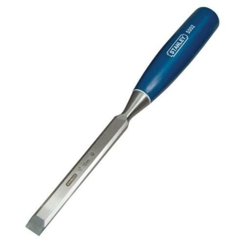 xeDrymza1m6uTeHRxw9YdMtSPf9lA8x1Kdm35N3j.jpg Stanley 0-16-540 Chisel with Blue Handle - 12 mm - Image 1