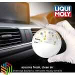 Liqui Moly Air-Con Climate Control Cleaner in use