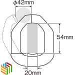 SANWA DCL 1000 Clamp Meter Side Angle wires