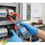 SANWA DCL 1000 Clamp Meter Measuring Current