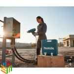 Makita Heat Gun HG5012 showing overheat protection and stable base