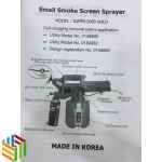 Super 2000 Mini Sprayers Fogging Machine detailed instructions